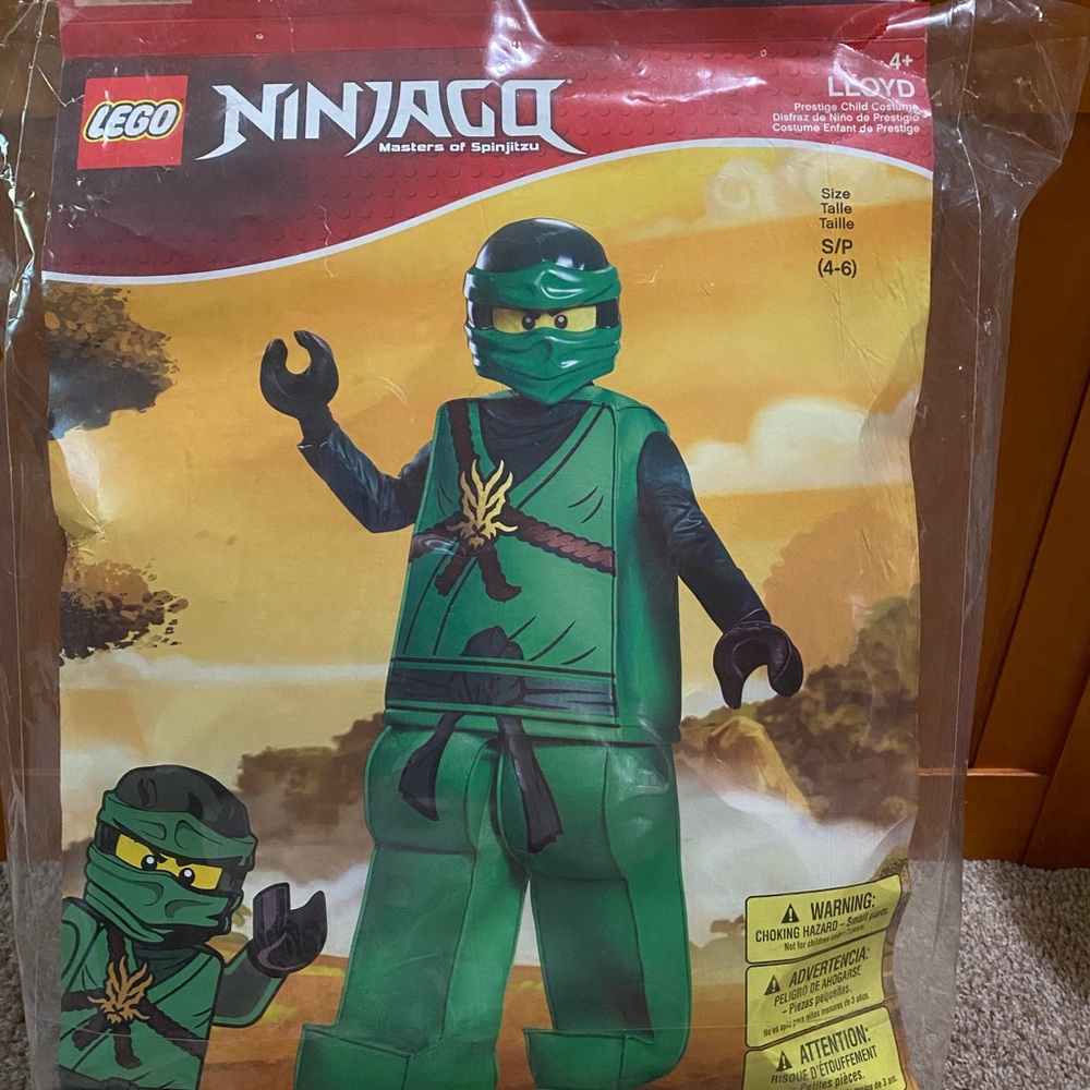 Lego Ninjago LLOYD kids Halloween costume